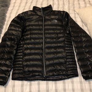 The North Face puff jacket